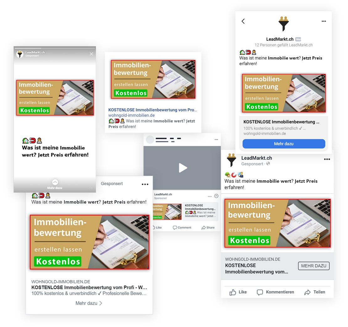 Bild von Facebook Ads Anzeigen